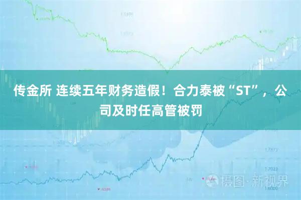 传金所 连续五年财务造假！合力泰被“ST”，公司及时任高管被罚